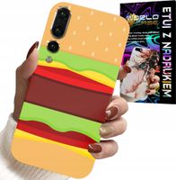 ETUI DO HUAWEI P20 PLUS - CASE BURGER CHEESEBURGER OBUDOWA PREZENT