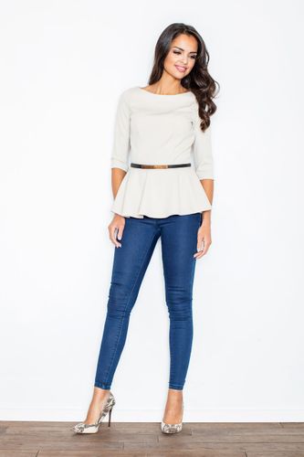 Bluzka M417 Beż L na Arena.pl