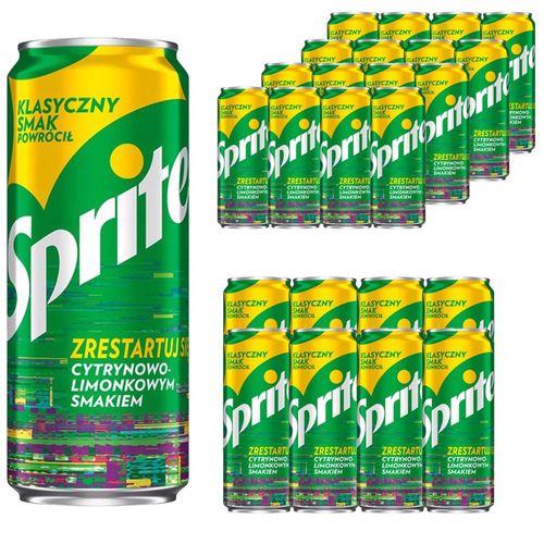 Sprite Napój gazowany 330 ml x 24 sztuk na Arena.pl