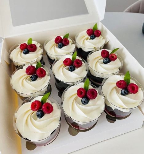 OPAKOWANIE PUDEŁKO NA 9 MUFFIN, CUPCAKE, 10szt. na Arena.pl