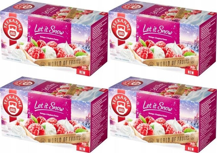 TEEKANNE HERBATA OWOCOWA LET IT SNOW 80T zdjęcie 1