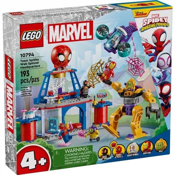 LEGO MARVEL 10794 SIEDZIBA WEB SPINNER zdjęcie 1