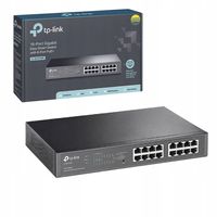 Switch sieciowy zarządzany TP-LINK 16 PORTÓW 1GbE RJ45 8 PoE KONFIGUROWALNY