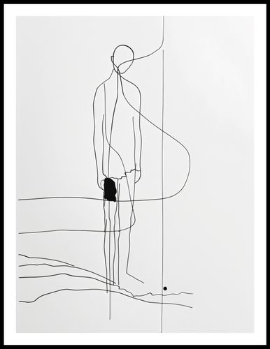 Plakat 60x80cm Samotna Wędrówka na Arena.pl