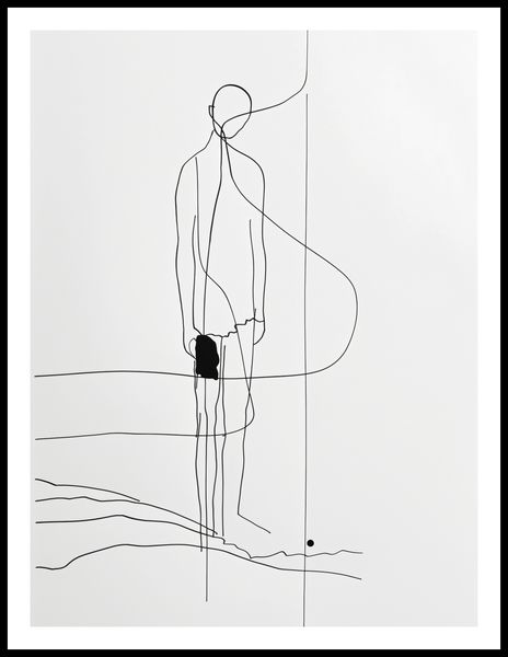 Plakat 60x80cm Samotna Wędrówka zdjęcie 3