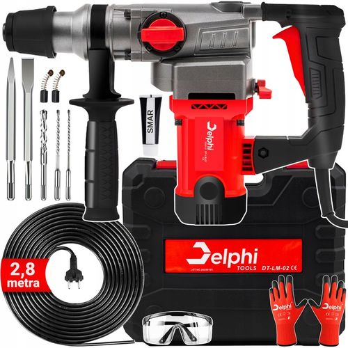 MŁOT UDAROWY MŁOTOWIERTARKA WIERTARKA UDAR SDS+ 2200W + kabel 2,8m na Arena.pl