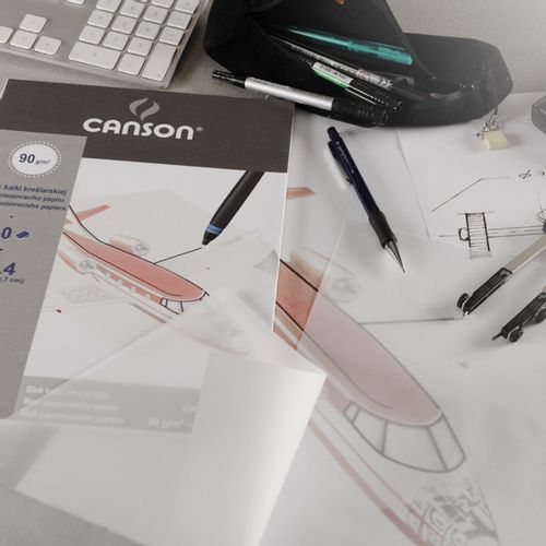 BLOK KALKI KREŚLARSKIEJ A4 10ART CANSON na Arena.pl