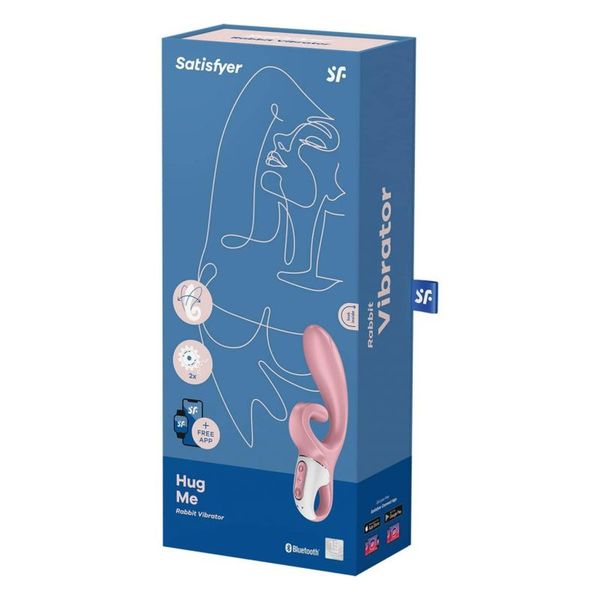 Wibrator-Hug Me Connect App (Pink) zdjęcie 6