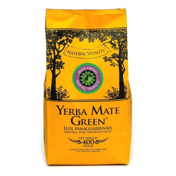 Yerba Mate Green MAS IQ TROPICAL 400g zdjęcie 1