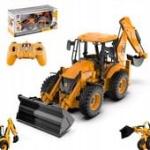 DUŻA KOPARKA ŁADOWARKA RC Zdalnie Sterowana JCB ZABAWKA PREZENT NA PILOTA