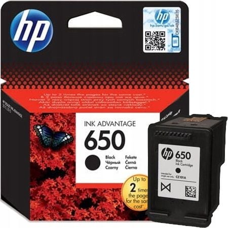 Tusz HP 650 Black na Arena.pl