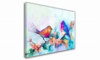 OBRAZ NA PŁÓTNIE 132 Ptaszki 100x70cm