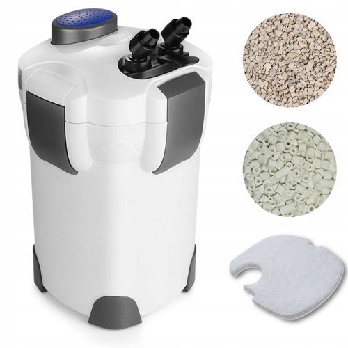 Filtr Kubełkowy Zewnętrzny Do Akwarium do 250l SunSun HW-302 1000 l/h 18W na Arena.pl