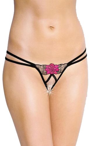 stringi erotyczne softline 2448 czarne s/l na Arena.pl