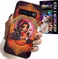 ETUI DO SAMSUNG GALAXY S10 - SUCKER FOR YOU MODNE LALKA CASE + FOLIA