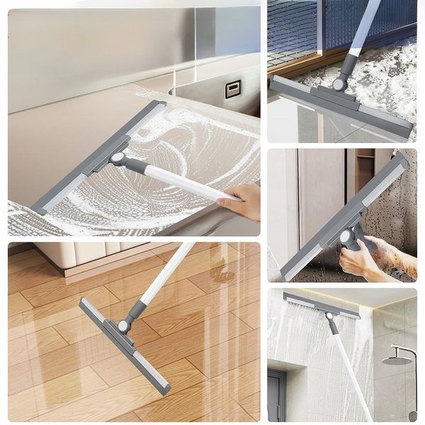 Ściągacz Do Podłogi 53 cm z Teleskopowym Kijem 137 cm zdjęcie 2