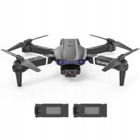 Dron E88 + 3 Baterie + Śmigła Zabawka Dla Dzieci Kamery WIFI Zawis 250m