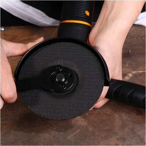 SZLIFIERKA KĄTOWA AKUMULATOROWA KĄTÓWKA AKUMULATOR DEKO + 3 TARCZE na Arena.pl