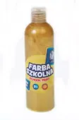 Farba szkolna 250 ml, złota metaliczna