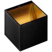 Jadalniana lampa ścienna Mars AZ1052 cube czarna złota