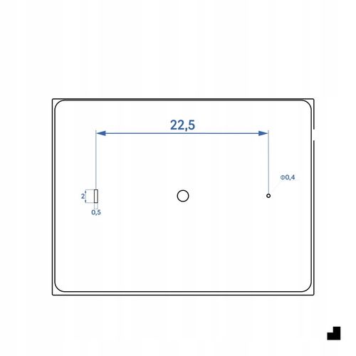 PODŚWIETLANY NUMER NA DOM TABLICZKA ADRESOWA LED 40X30 cm CZUJNIK ZMIERZCHU na Arena.pl
