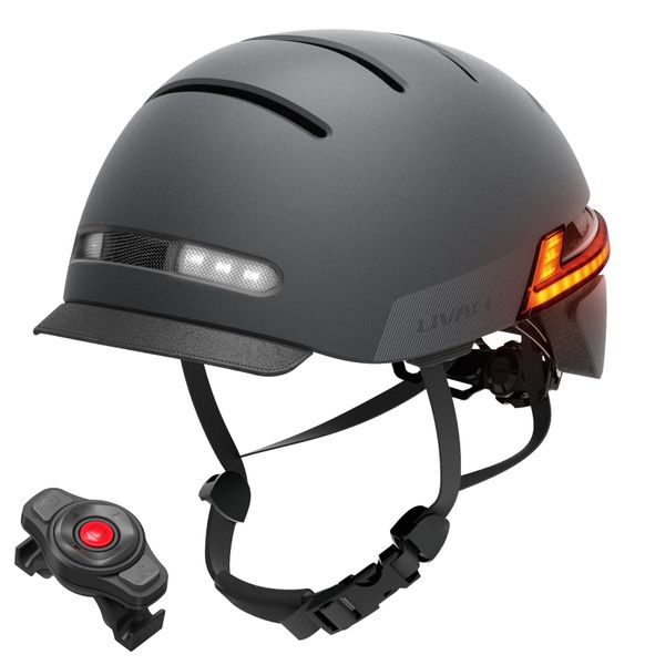 Livall BH51M Neo Smart Kask Miejski Bluetooth LED/SOS Roz. M zdjęcie 1