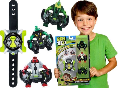 EPEE ZEGAREK OMNITRIX TRANSFORM 3 FIGURKI BEN TEN na Arena.pl