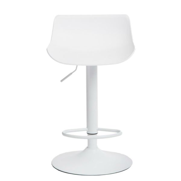 Stołek barowy Bar One Simplet biały mat zdjęcie 8