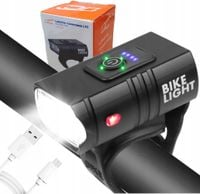 LAMPA PRZÓD LTC 2 X LED T6 1 AKU. MICRO USB CZARNA