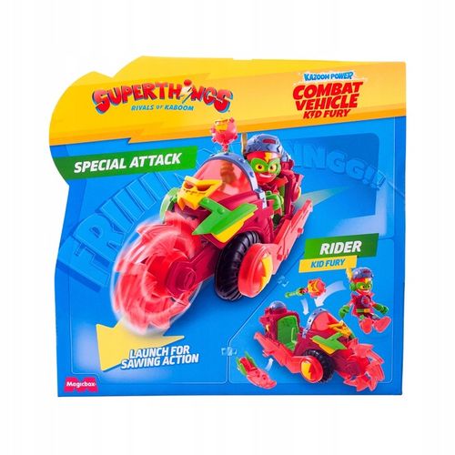 SuperThings Combat Vehicles Kid Fury Kazoom Power Super Zings Things pojazd na Arena.pl