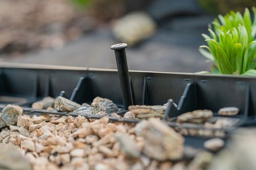 Obrzeże ogrodowe trawnikowe border 45 50m+250kotew na Arena.pl