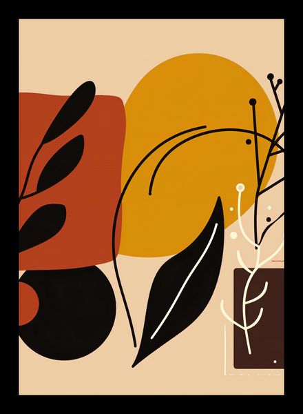 Plakat 29,7x42cm Ciepłe Kontury zdjęcie 2