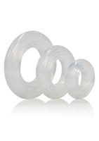 premium silicone ring set transparent