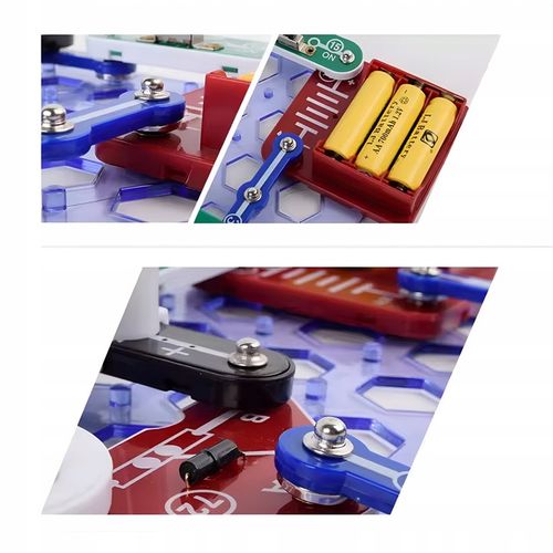 ZESTAW EDUKACYJNY MAŁY ELEKTRONIK EKSPERYMENTALNY ELEKTRYK NAUKA I ZABAWA na Arena.pl