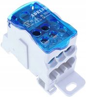 GŁÓWNY BLOK ROZDZIELCZY MOSTEK NA SZYNĘ DIN 125A