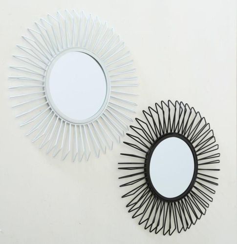 Lustro Sol czarne 38 cm na Arena.pl