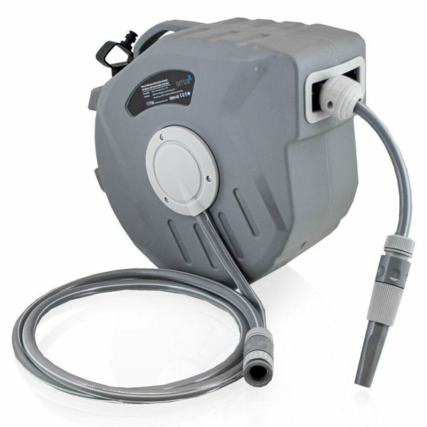 18058 Wąż ogrodowy na zwijaku automatycznym z zraszaczem 9 funkcji zdjęcie 3