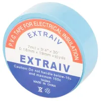 Izolacja 1 sztuka taśmy izolacyjnej z pcv wodoodporna 19mm x 9mb