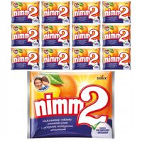 nimm2 Nadziewane cukierki pomarańczowe i cytrynowe witaminami 90 g x 12
