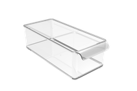 Pojemnik do lodówki "Mannaz"32,9 x 14, 3x 10,2 cm [3,7 L] [przezroczysty]