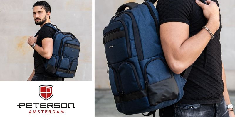 plecak ptn pty-03-8344 blue zdjęcie 16