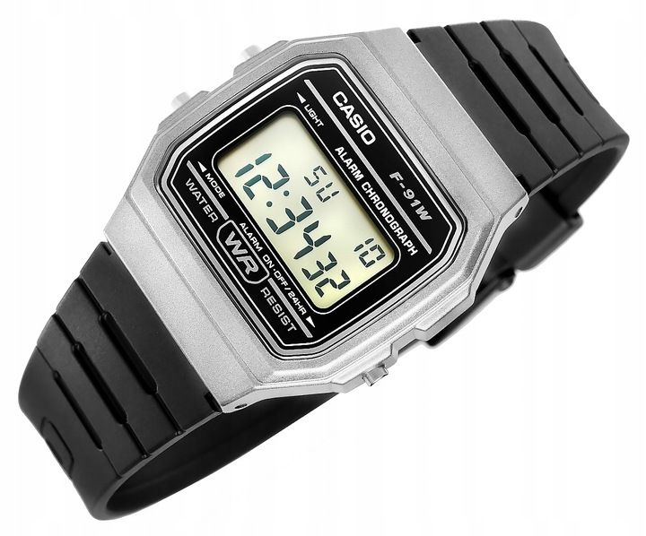 Zegarek Męski CASIO F-91WM-1BDF zdjęcie 3