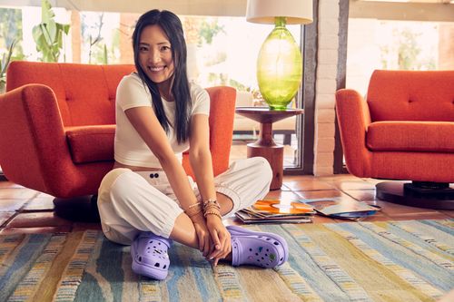 Crocs Damskie Buty Chodaki Platforma Classic Crush 207521 Clog 36-37 na Arena.pl