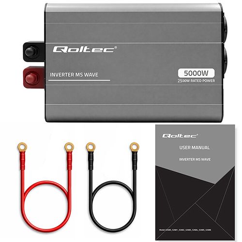 Przetwornica Qoltec MS 12V-230V 2500W USB na Arena.pl