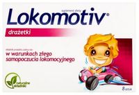 AFLOFARM Lokomotiv choroba lokomocyjna 8 drażetek