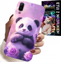 ETUI DO HUAWEI Y6 2019 - SŁODKA PANDA WZORY DLA DZIECI + SZKŁO