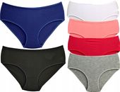 MAJTKI damskie BAWEŁNIANE SPORTOWE figi PEŁNE rozmiar XXL x 6 sztuk