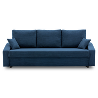 Kanapa DORMA z funkcją spania TKANINA SZTRUKSOWA