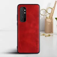 Etui AIORIA Vintage LEATHER do Xiaomi Mi Note 10 Lite czerwony