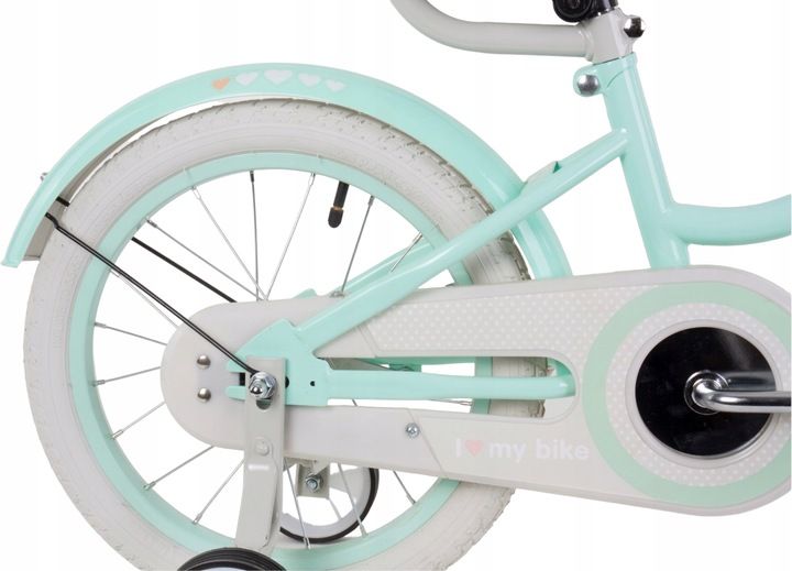 ROWEREK SILVER MOON 14 CALI MIĘTOWY 0302325 zdjęcie 3